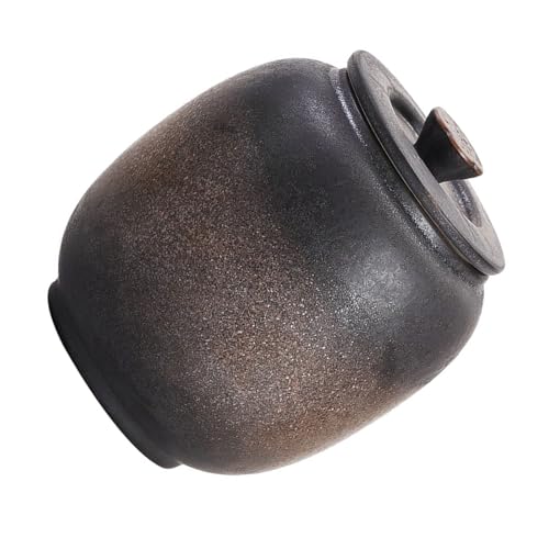 NUOBESTY Lata de Cerámica para Té y Azúcar, Diseño Vintage, Resistente Decoloración, para Salones de Té y Tiendas