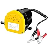 12V 24V Car Oil Extractor Transfer Pump 60W Engine Suction and Tubes Compatible for Electric Auto Boat Motorcycle(24V)