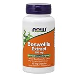 NOW Supplements, Boswellia Extract 250 mg, plus Turmeric Root Extract, 60 Veg Capsules