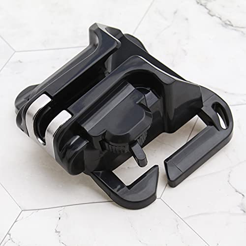 Be in Your Mind 2pcs Caméra Taille Ceinture Support Caméra en Métal Ceinture Clip Chargement Rapide pour Appareil Photo Reflex Numérique 1/4 Pouce Filetage 110x85mm Capacité Portante 20KG, Noir – vue 8