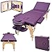 Produktbild Massage Imperial® - tragbare Profi-Massageliege Kensington - leicht 16 Kg - 3 Zonen - Violett