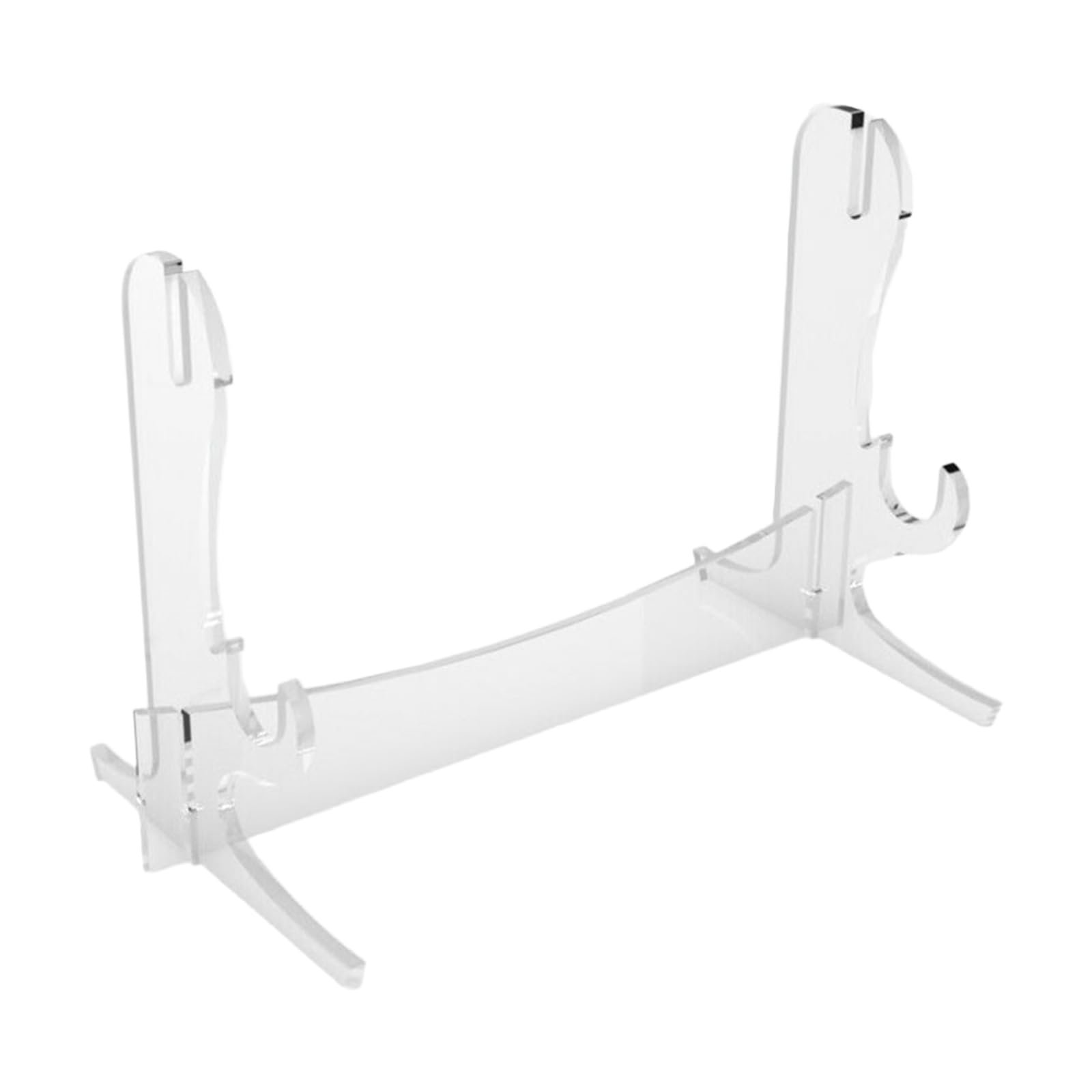 Snorvixre Swords Display Rack for Martial Arts Enthusiasts Musical Instrument Holder Collectible Presentation Shelf Acrylic Swords Holder