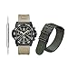 Luminox Men Chronograph Swiss Quartz Watch with Rubber Strap XS.3590.NSF.Set, Black, Strap.