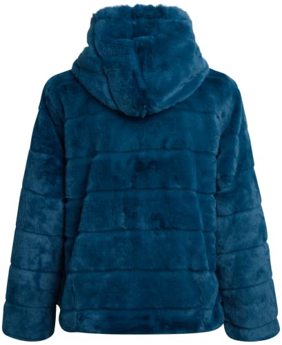Kensie Girl Faux Fur Jacket - Plush Sherpa Teddy Coat With Hood thumb #4