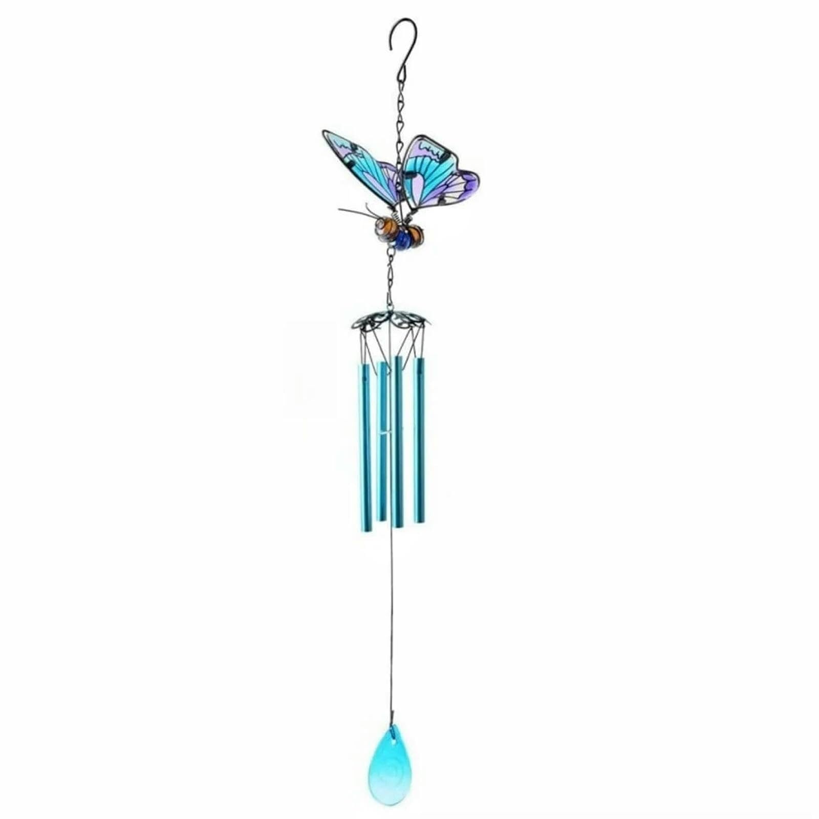 Creative Wind Chimes 3D Butterfly Handicraft Metal windchimes