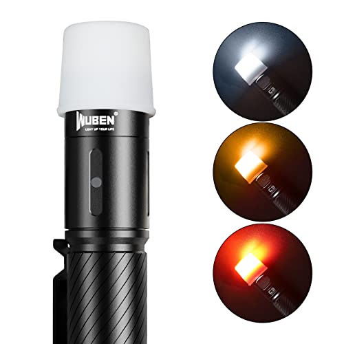 Image of WUBEN AC1 3 Colors Flashlight Diffuser Durable Compatible with 24.5-26mm Diameter Lamp Caps for C3 L50 L50S TO40R TO46R Flashlight