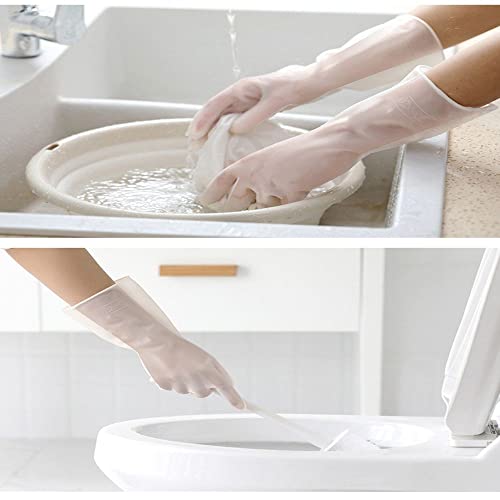 Image of FreshDcart Anticut glove-Garden Gloves-gloves white (Rubber-White)