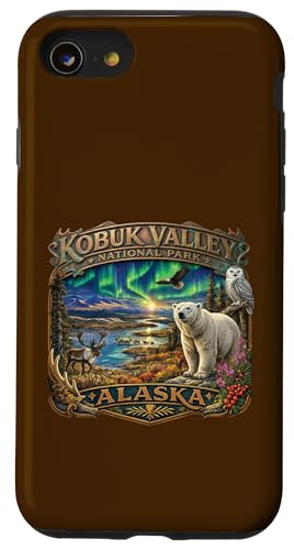 Kobuk Valley National Park �A���X�J �m�x���e�B ���y�Y �X�}�z�P�[�X iPhone SE (2020) / 7 / 8 �p