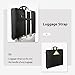 MATEIN Garment Bag for Travel, Large Carry on Garment Bags with Strap for Business, Waterproof Hanging Suit Luggage Bag for Men Women, Wrinkle Free Suitcase Cover for Shirts Dresses Coats, Black