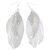 alas de angel dibujo hd Plumas blancas en el viento que le dan un toque extra. Es maravilloso para llevar y maravilloso como regalo.