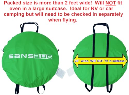 SANSBUG Instant Pop Up Screen Tent