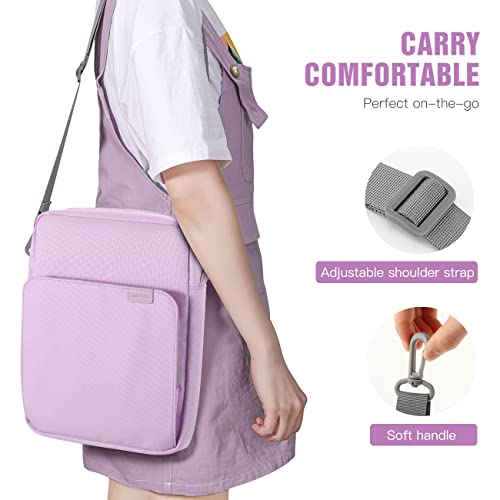 Timovo 9-11" Tablet Sleeve Bag Carrying Case With Shoulder Strap For Ipad 10.2 2021-2019, Ipad 10Th Generation 2022, Ipad Air 5/4 10.9, Ipad Pro 11 2022-2018, Galaxy Tab A8 10.5, Purple #TOP4