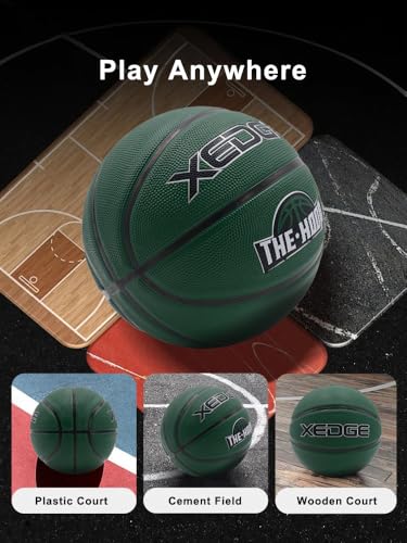 Balón de baloncesto de goma talla 7 XEDGE para interior y exterior 6