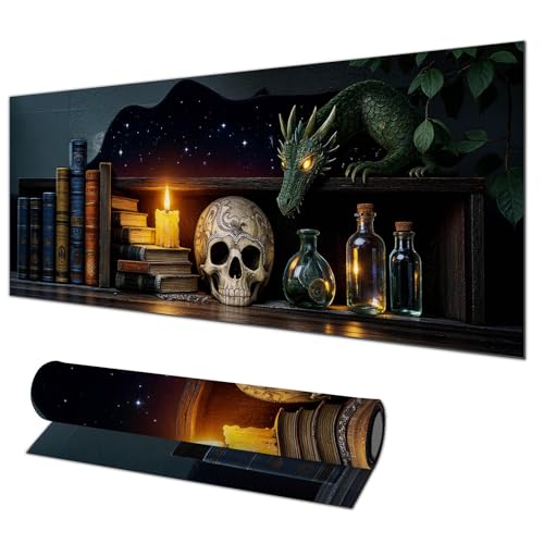 Tapis de souris antidérapant XL pour éviter les mouvements du clavier