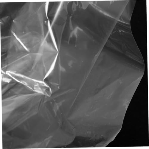 40pcs Plastic Clothes Covers Garment Storage Bags for Dry Cleaning Simple and Practical Design4