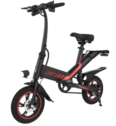 DailySports 14" Bicicletta Elettrica Pieghevole con 250W 36 V Batteria al Litio Bike Elettrica Portata Fino a 35-45 km Welocità Max 25 km/h Bici Elettrica Altezza Regolabile Uomo Donna