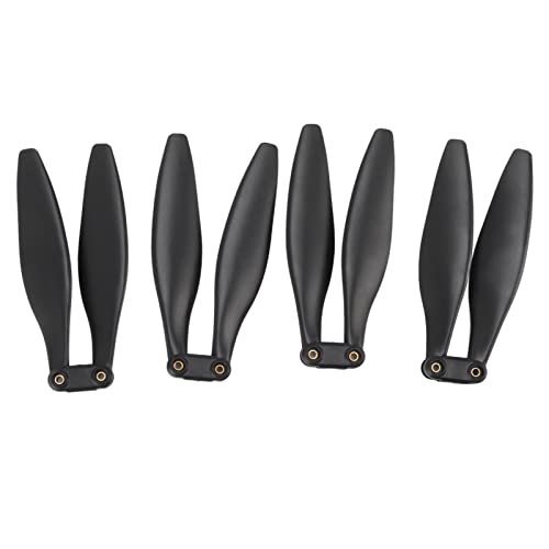 2 Pair Drone Propeller for Holy Stone HS720 HS720E Drone Propeller Blades Accessories Lightweight Durable Replacement Parts Easy to Install Black PC Material 155mm 4 Propellers 8 - Image 4