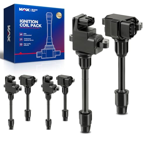 Image of KAX UF232, UF263 Ignition Coil Set of 6 Fit for Maxima 1995-1999