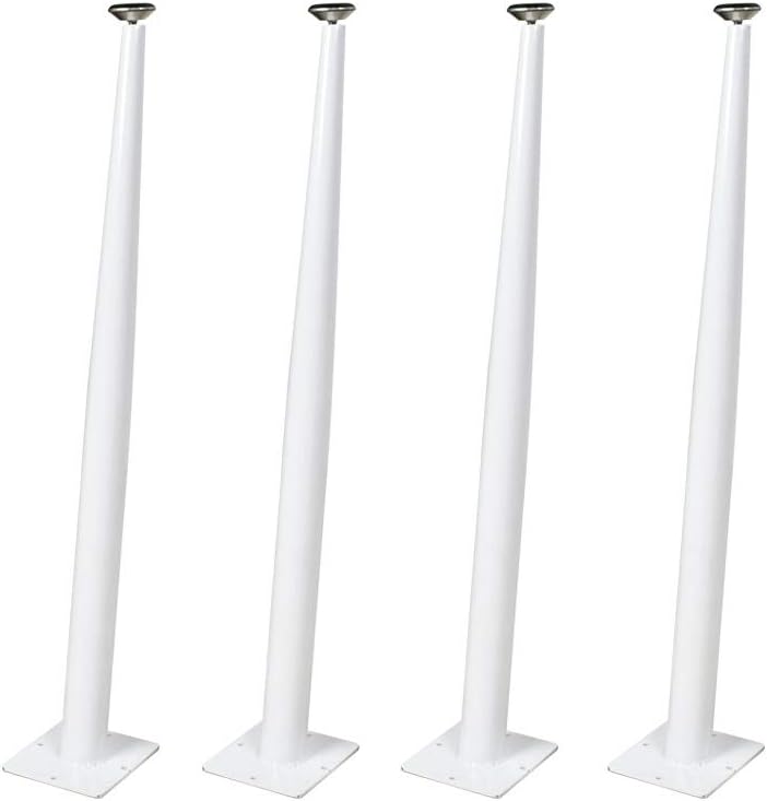 Furniture Leg Sofa Legs, 4 Furniture Legs,Furniture Feet Table Legs Table Feet Oblique Cone Furniture Support Legs Desk Dressing Table Furniture Hardware DIY Replacement Feet