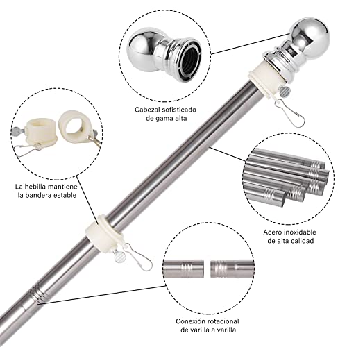 Recopilación y reviews de Asta bandera los mejores 10. 2 Recopilación y reviews de Asta bandera los mejores 10. 2