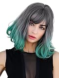 Diseño: el color único, rizado natural y con lindo flequillo, no solo te hacen más fascinante, sino que también puede mostrar tu personalidad.