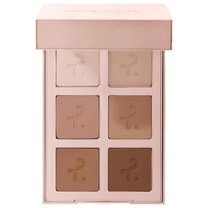 P4trick Ta. - Major Dimension Essential Artistry Edit Eyeshadow Palette, Long-Lasting, Highly Pigmented, Blendable Matte & Shimmer Shades – Neutral & Warm Tones for All Skin Tones – Color: (Light)