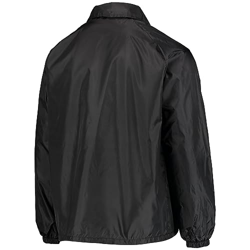 Image of Men's Royal Buffalo Bills Coaches Classic Raglan Full-Snap Windbreaker Jacket