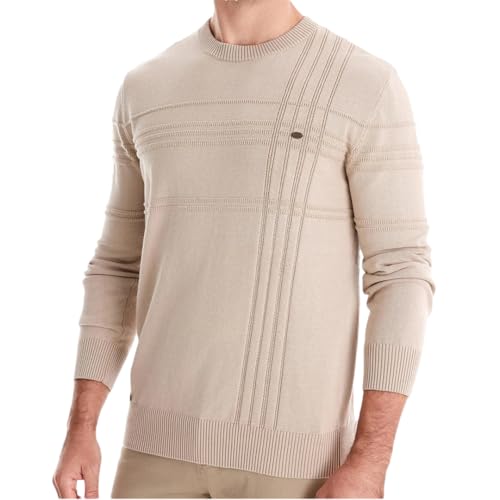 Mens Crewneck Solid Casual Pullover Sweater Knitted Warm Sweaters Jumper3