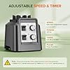Blenders for Kitchen, Smoothie Blender with Timer - Countertop Blenders with 68o... #4