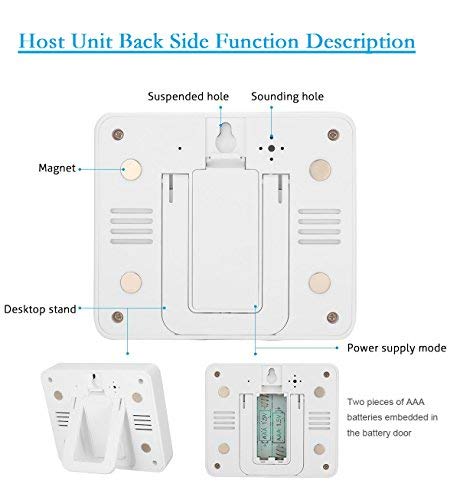 Termometro per frigorifero digitale LCD di grandi