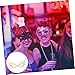 OATIPHO Rhinestone Party Mask and Simple Alloy Headband, Fashion Face Decoration for Women, Elegant Ball Masquerade Accessory, Suitable for Evening and Costume Events Random Color