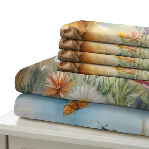 Housse de Couette Vache des Highlands Parure de Lit 2 Personnes 3D