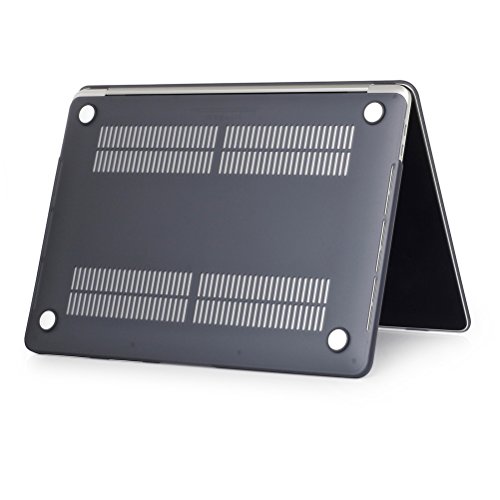 RYGOU Matte Black Hard Case with Clear Keyboard Skin for Macbook Pro 13 inch WITHOUT Touch Bar and Touch ID Model:A1708 (Released in Oct 2016) - Image 4