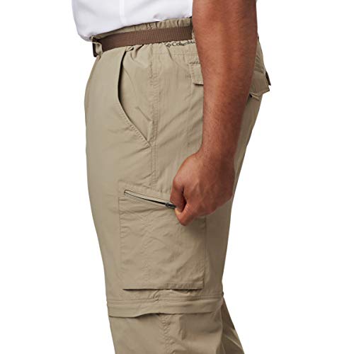Image of Columbia Men's Silver Ridge Convertible Pant (Extended), Tusk, 50X32