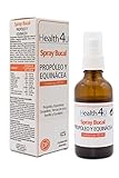 PROPOLEO Y EQUINACEA: Spray bucal elaborado a base de propóleo y especies vegetales como equinácea, grosella, yemas de pino, tomillo y eucalipto