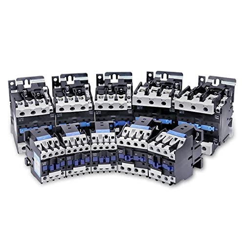 Contacteur magnétique CJX2-3210 interrupteur triphasé anti-arc sur Rail DIN - 5