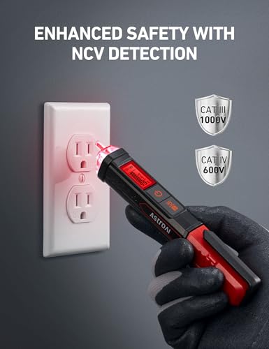image for AstroAI VTS1000H Voltage Tester with Screwdriver, Non-Contact Electric