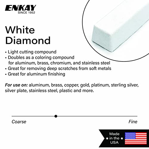 Compuesto de Pulido Diamond Blanco 1 Lb ENKAY miniatura 3
