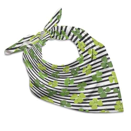 Csemeie Happy St. Patrick's Day Bandana Hair Scarf Headband Adjustable Neckerchief for Men Women Decor
