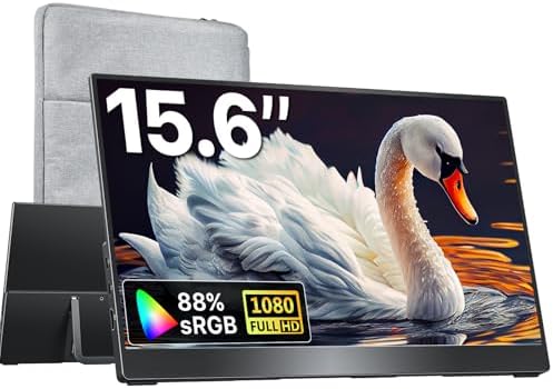 Amazon.com: kksmart Portable Monitor for Laptop MacBook Surface PC Xbox ...