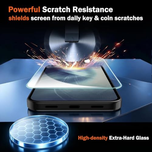 Image of Ferilinso Screen Protector for Google Pixel 11 Pro XL, Tempered Glass | 3 Pack, 9H+ Military-Grade Shatterproof, HD Clear, Case Friendly, Easy Installation Bubble Free, with Camera Lens Protector