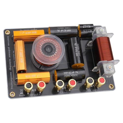 Haut-parleur à 2 voies diviseur de fréquence 1100W éliminez les distorsions audio