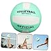 Yardwe 2pcs Soft Indoor Volleyballs -Stitched Training for Competitive Play and Elastic Volleyball for Beginners Middle School Players