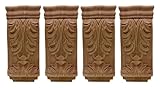 Design classique : motifs sculptés exquis, forte influence classique, chaque pied en bois est unique et les variations de texture sont normales.