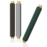 Talvani Basteldraht 3X | 6X | 9X in grün Silber schwarz – Hochwertiger Blumendraht zum Basteln – Rostfreier Draht, DE Versand – Verbesserter Bindedraht für Pflanzen geglüht, Ø 0,65 mm | 38 m