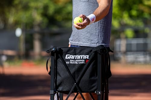 GAMMA Sports EZ Travel Cart, Tennis & Pickleball Hopper, Padel, Portable Compact Design, Sturdy Lightweight Construction, EZ Bags, 150 or 250 Capacity, Premium Carrying Case Included by GAMMA - Image 5
