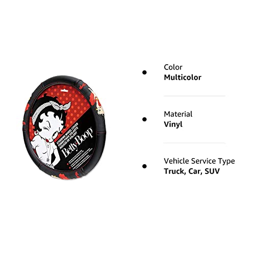 Plasticolor 006709R01 Betty Boop Skyline Car Truck Suv Steering Wheel Cover #TOP3