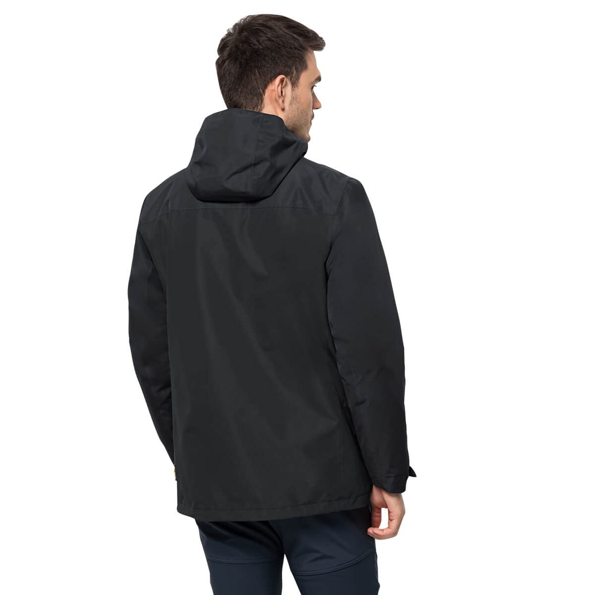 Jack Wolfskin Herren Taubenberg 3in1 Jkt M Jacket, Schwarz, XXL EU