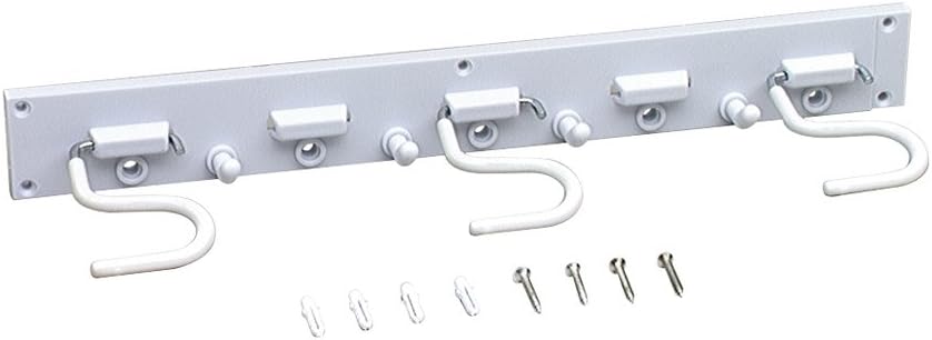 Lehigh SR16 Adjustable Storage Organizer Hanger, White