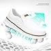 Mens Slip in Loafers Boat Slip On Casual Shoes Fashion Walking Dress Sneakers Work Lightweight Oxfords Soft Sole White